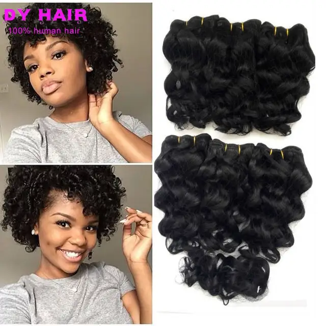 New Arrival Peruvian Virgin Beauty Plus Deep Wave Hair Rosa Hair Products Peruvian Virgin Short Deep Curl Wave With Closure