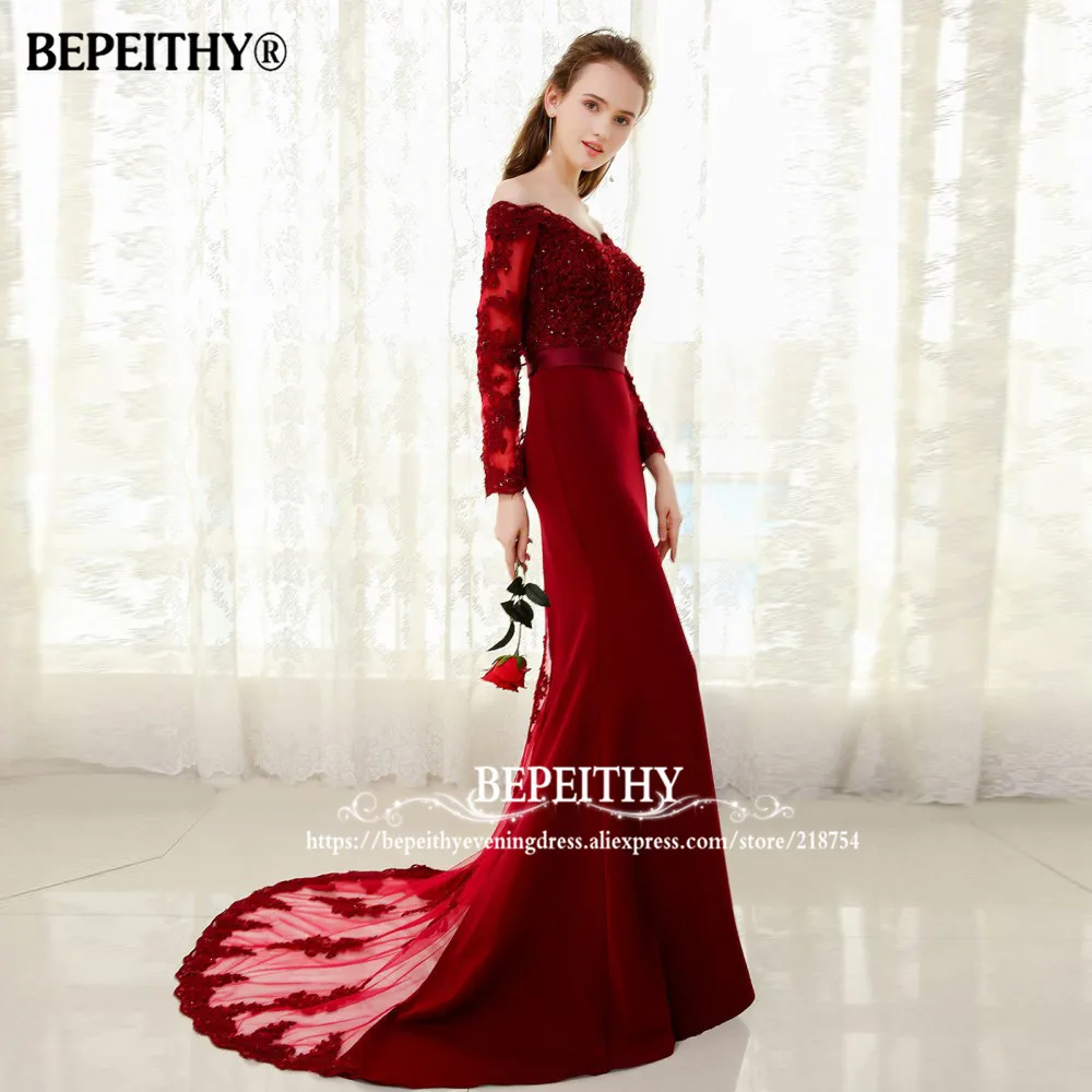 Vestido de festa Longo русалка кружевной Топ Лиф тонкая линия Длинные подружки невесты платья быстрой доставки очаровательные свадебные вечерние платья Новые