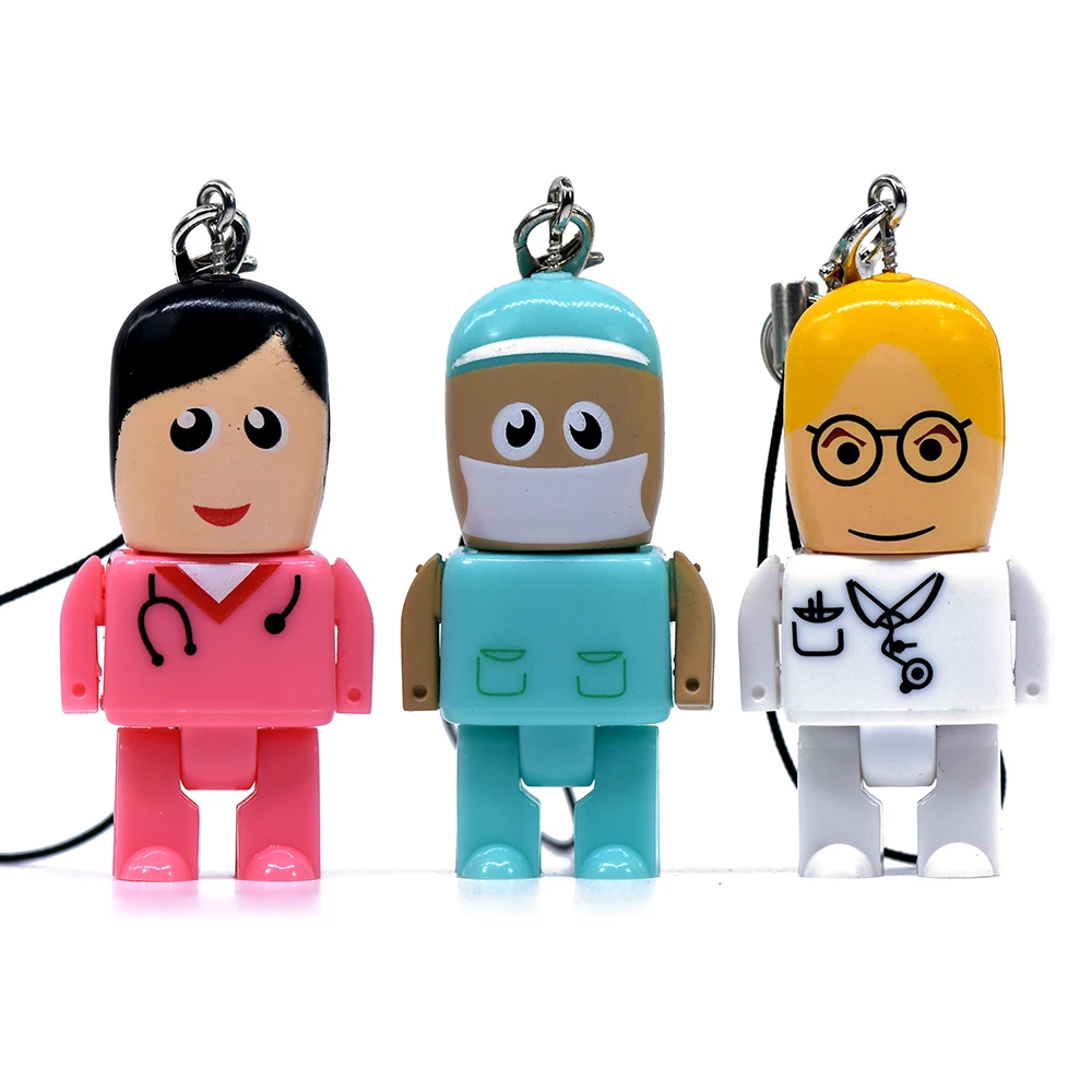 Лучший USB флешка доктор USB палка 4ГБ 8ГБ 16ГБ 32ГБ 64ГБ медсестра Флешка memory stick мини накопитель флэш накопитель