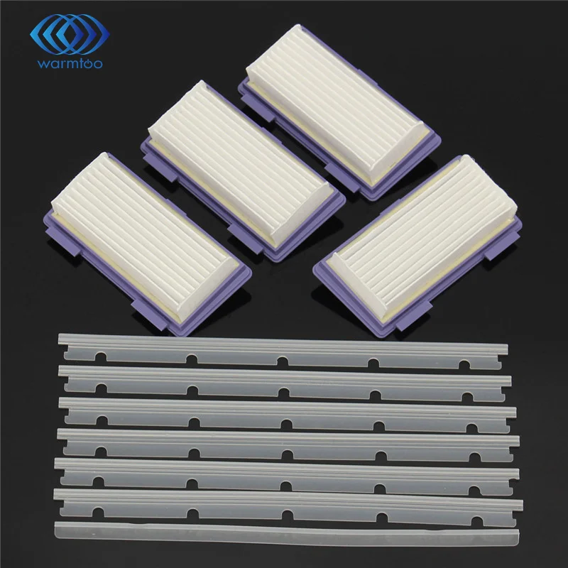 

Vacuum Cleaner Parts For Neato XV Sweeper Accessories 4x Filters+6x Adhesive tapes+1x Scratch-chip