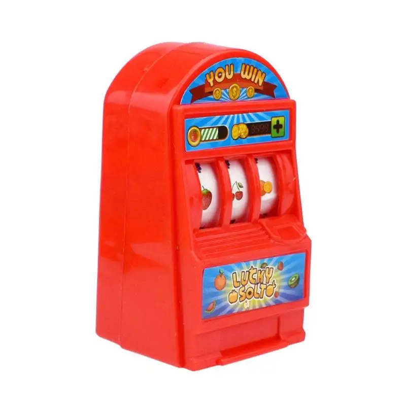 1 шт. казино Lucky Jackpot забавное Моделирование ручной Мини счастливый джекпот игровой автомат игрушка для детей Детский подарок развивающие игрушки