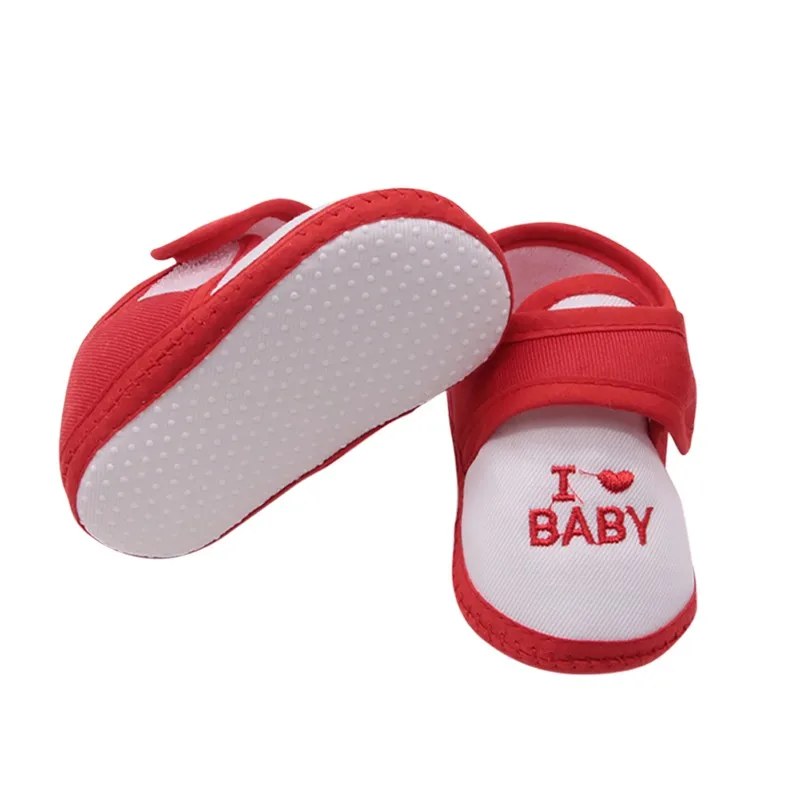 WEIXINBUY Cute Lovely Baby Shoes Toddler First Walkers Cotton Soft Sole Skid-proof Kids infant Shoes Princess Anti-slip Shoes
