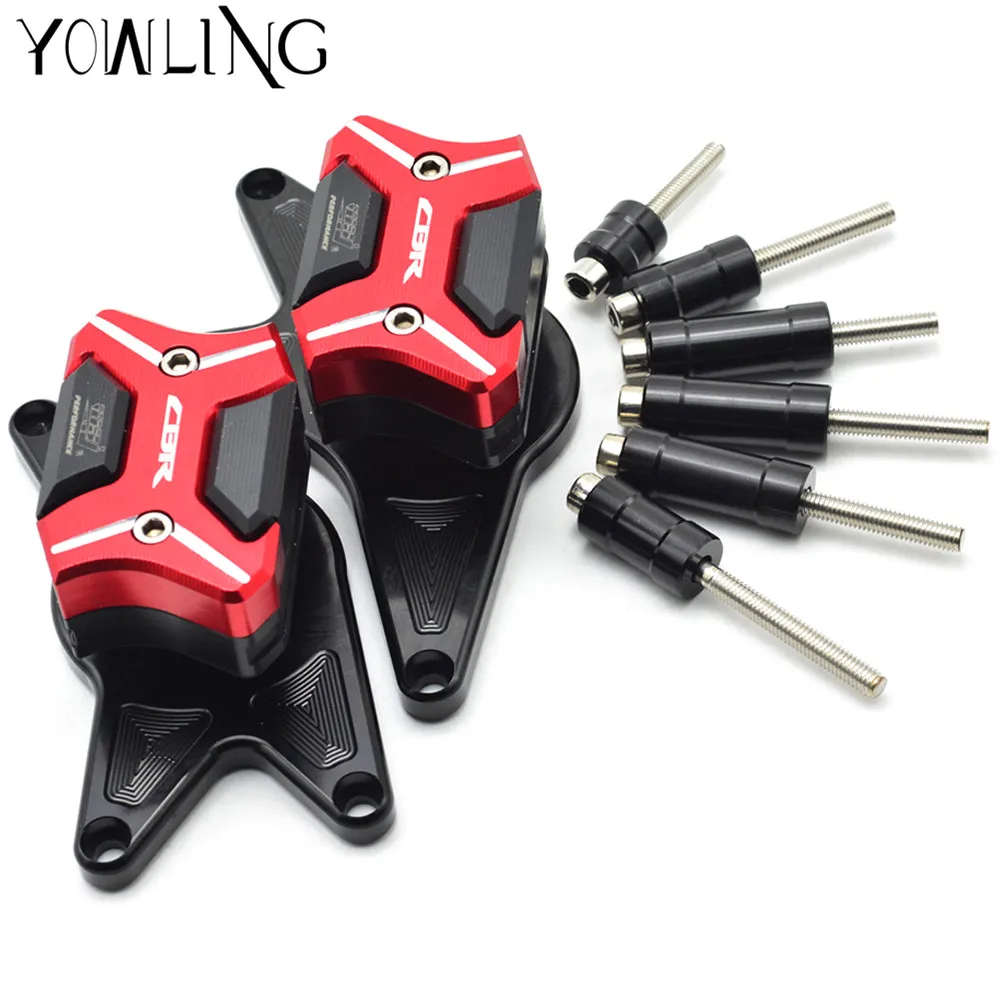 

For Honda CBR1000RR CBR1000 RR 2008 2009 2010 2011 2012 2013 CNC Aluminum Left and Right Frame Slider Anti Crash Protector