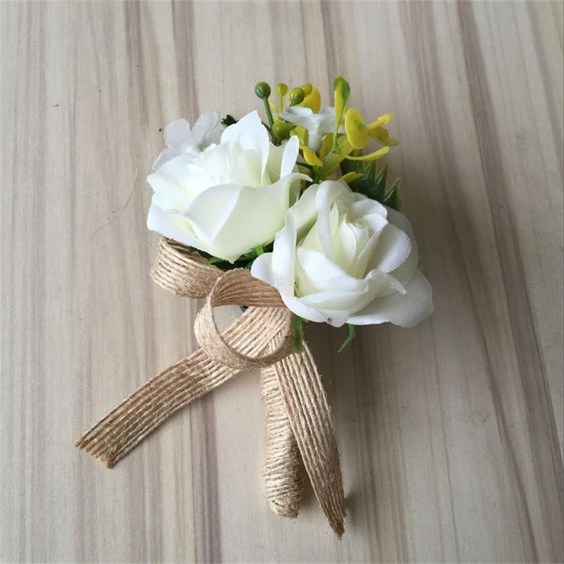 Boutonnières Pour Marié, Boutonnière, Meilleur Homme, Bouquet De Fleurs De  Mariage, Accessoires, Décoration De Costume Pour Bal De Promo, Xk01 -  Fleurs Séchées Et Artificielles - AliExpress