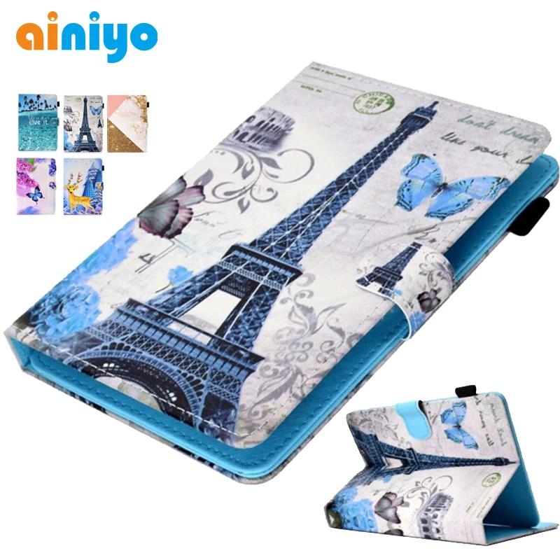 

high quality Universal Protective Case For 8 inch Tablet Lenovo Tab 2 A8-50 A8-50F A8-50LC Stand Cover + Stylus pen