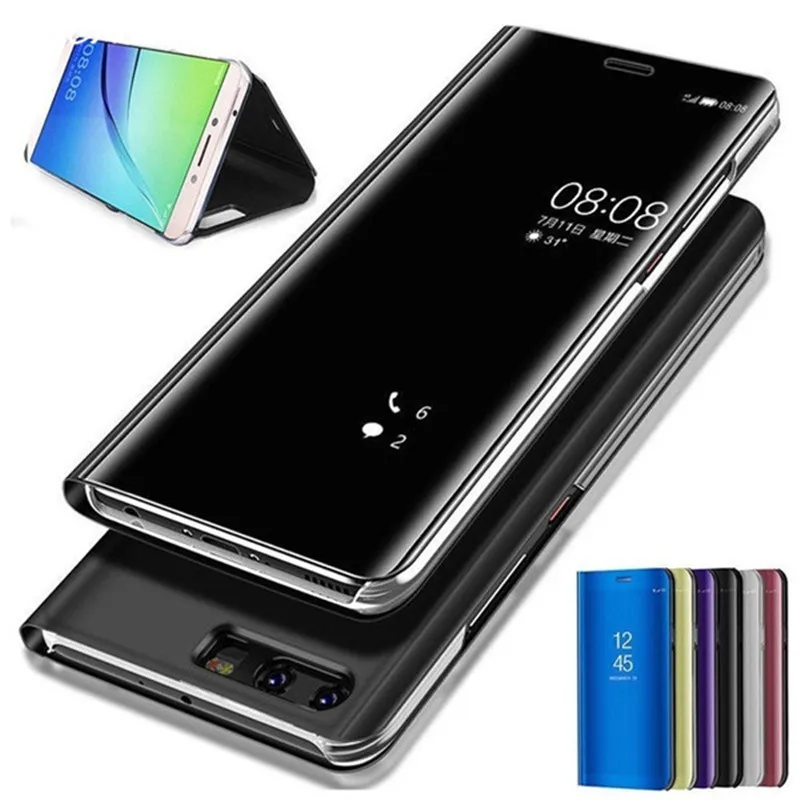 For Samsung Galaxy S10E Case Clear Leather Stand Smart View Mirror Flip Cover For Samsung Galaxy S10 Plus M10 M20 S 10 Fundas For Samsung Galaxy S10E Case Clear Leather Stand Smart View Mirror Flip Cover For Samsung Galaxy S10 Plus M10 M20 S 10 Fundas