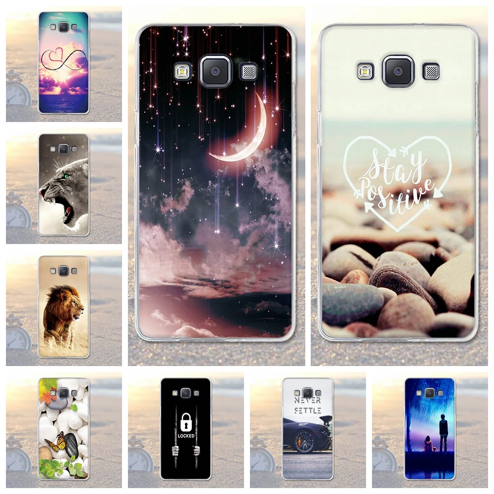 Чехлы для телефонов Samsung Galaxy A5 2015 A500 A500F A500H мягкий силиконовый чехол с 3D рисунком a5