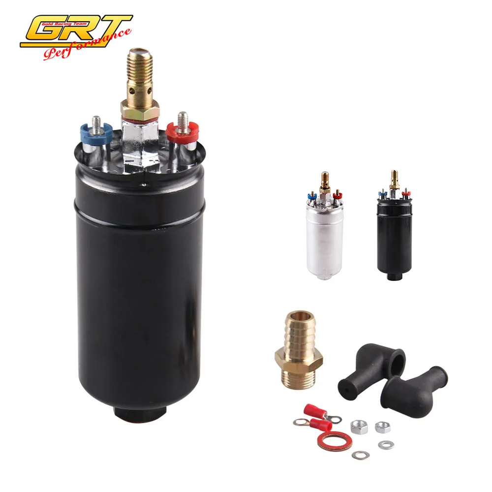 

Fuel Pump 044 for Bos.ch OEM:0580 254 044 Poulor 300lph with Fuel Pump Fittings FP012+FP013