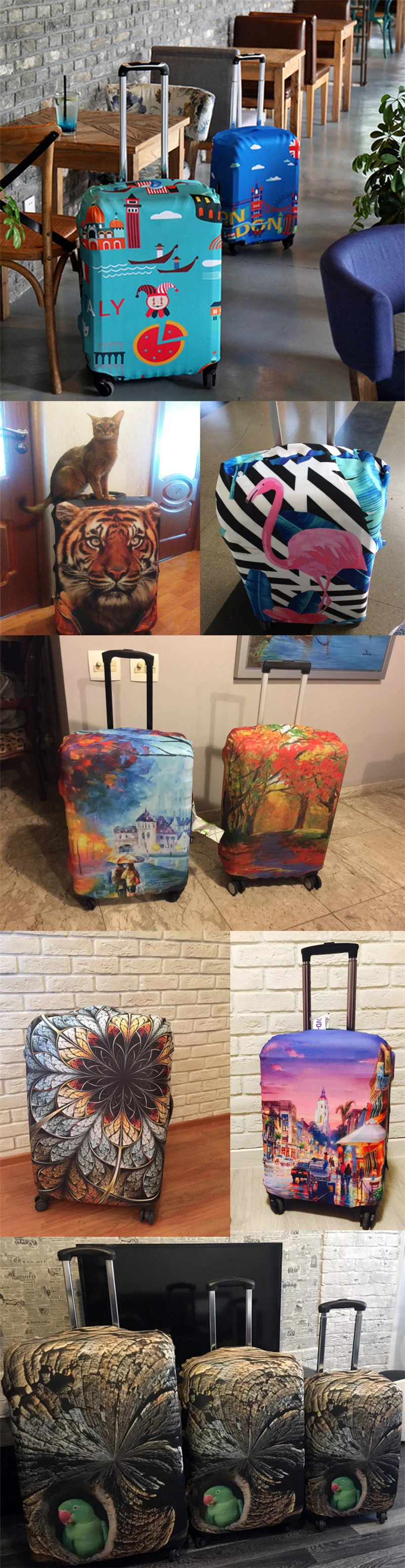 Travel luggage suitcase cover (8)