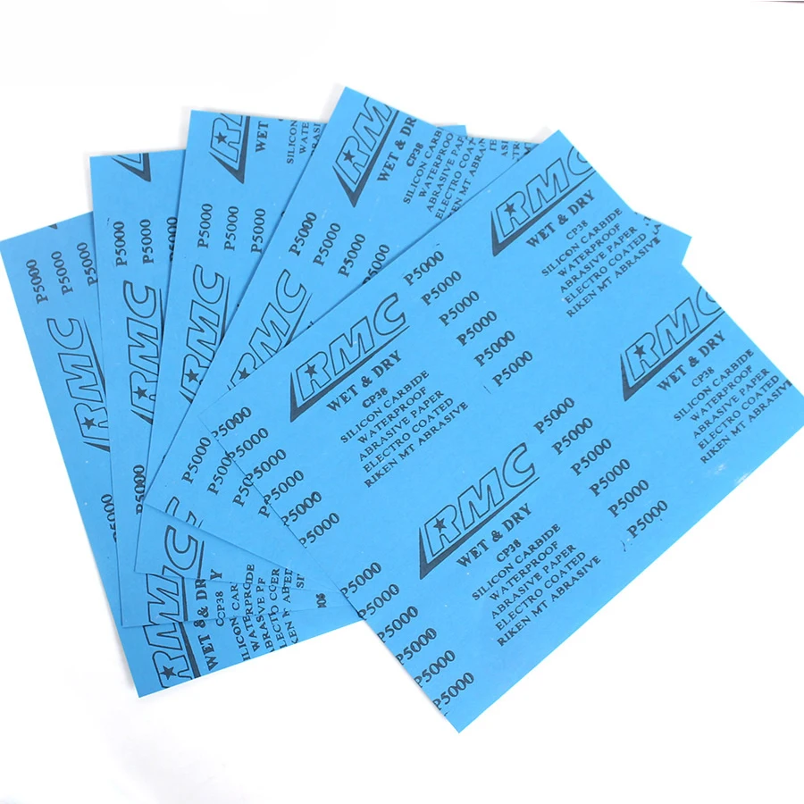 

Sandpaper Sand paper 5 Sheets Sandpaper 5000 Grit Waterproof Paper Wet/Dry Silicon Carbide Schuupapier