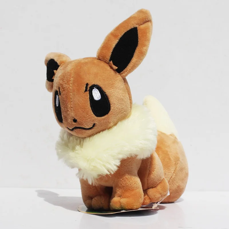 Аниме плюшевая игрушка Eevee плюшевая кукла мягкая игрушка Umbreon Leafeon Espeon vaporion Flareon Sylveon для детских игрушек