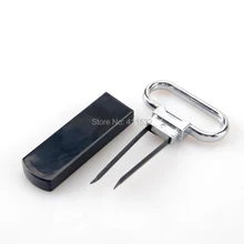 С верхом из двух зубец экстрактор пробок вина открывалка Профессиональный шампанское красноe игристое вино запорная крышка NL480