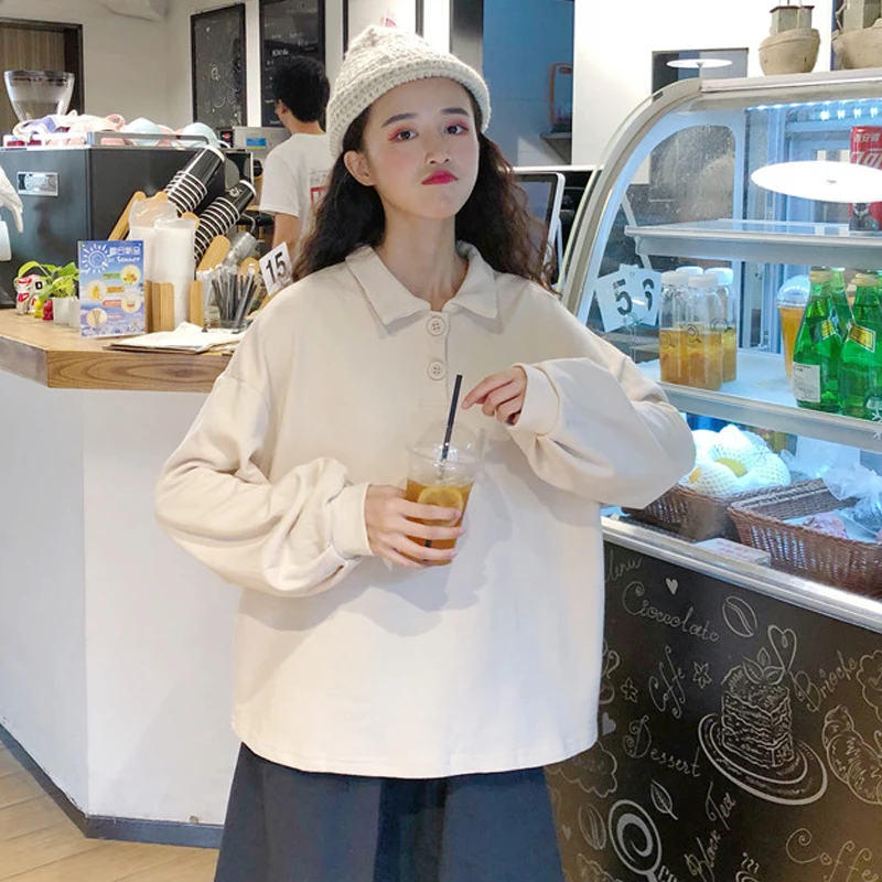 2 цвета Mihoshop Ulzzang Корейская женская модная одежда милая Студенческая футболка с