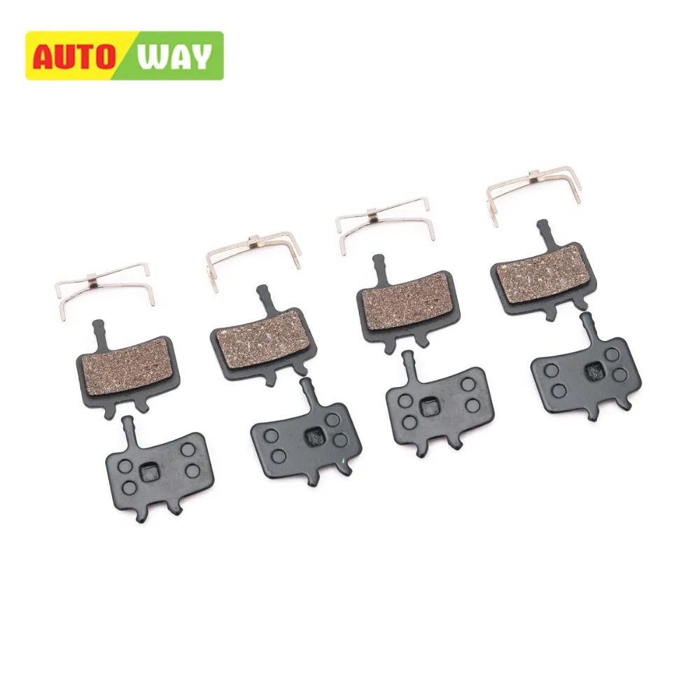 AUTOWAY 4 пары тормозных колодок из смолы для велосипеда Sram Avid BB7 Juicy 3 5 7 MTB дисковый