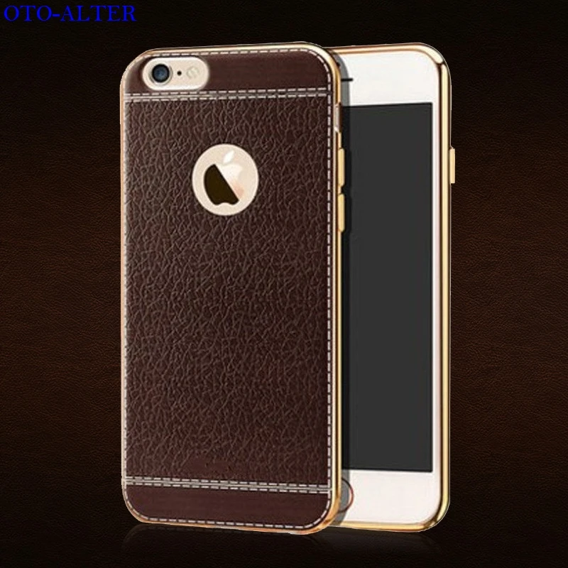 OTO-ALTER luxury PU leather case for Iphone X/8/8plus/7/7plus/6/6s/6plus/6splus/5s anti-knocking case with 4 colors available