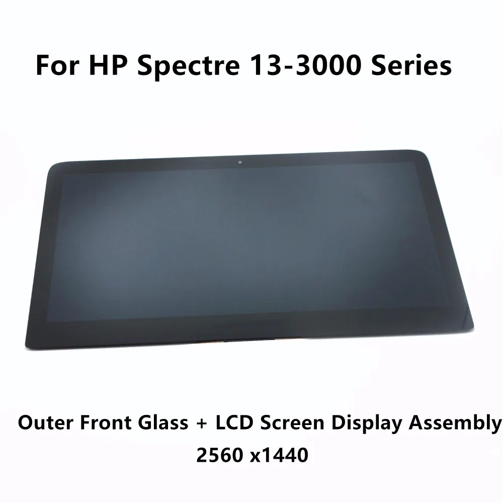 Внешнее Переднее стекло ЖК-дисплей в сборе фотосессия N133HSE EB3 для HP Spectre 13-3000 13T-3000