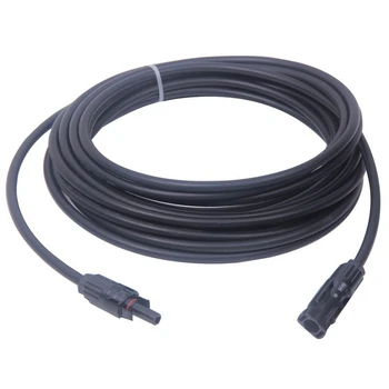 

5 PCS of Solar PV Connector with 6 Meter 17FT 4mm2 CableExtension Cable For Solar Panel With Male/ Female Connector LJ0170