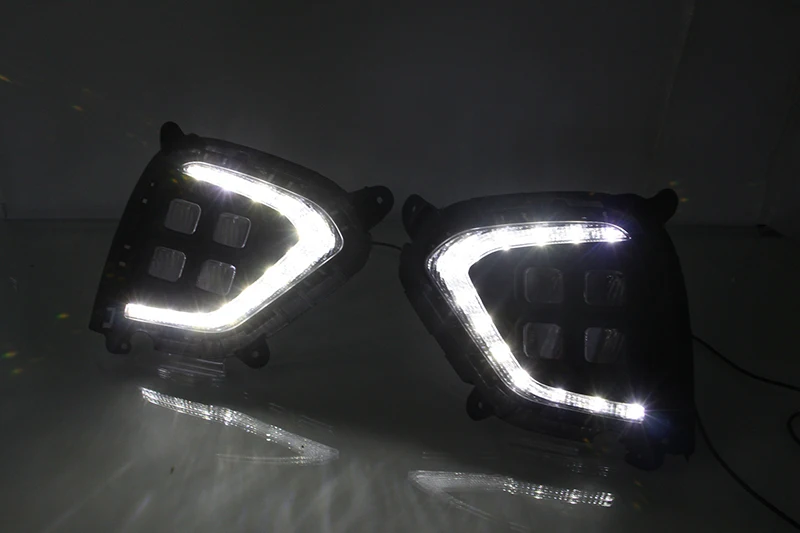 Автомобильная проблесковая DRL для Hyundai Creta IX25 2017 2018 2019 2020 Светодиодный дневной