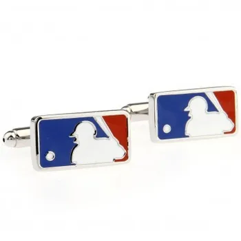 

Baseball Cufflink 15 Pairs Wholesale Free Shipping