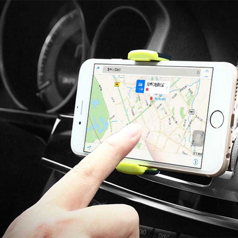 Автомобильный держатель для телефона samsung Galaxy S6 S7 S8 S9 Plus, автомобильный держатель на вентиляционное отверстие, держатель для мобильного телефона на 360 градусов, держатель для samsung