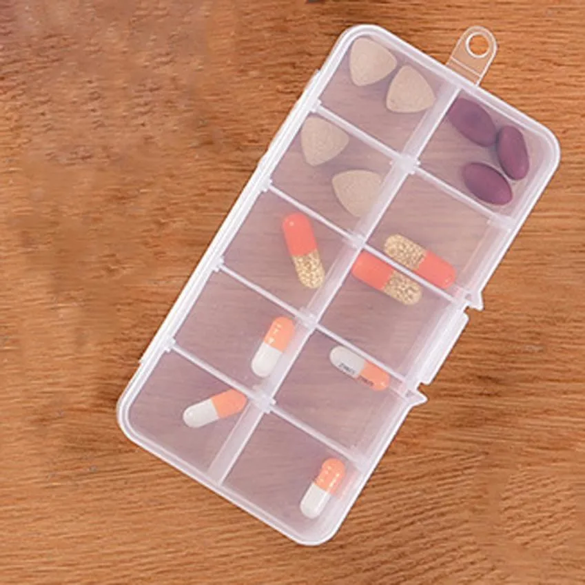 24 Сетки пластиковая коробка прозрачный пластиковый контейнер для хранения чехол для ногтей советы чехол Стразы драгоценные камни ящик для ювелирных инструментов# T2
