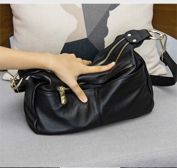 bolsa preta hobos moda senhora mensageiro crossbody bolsa grande capacidade