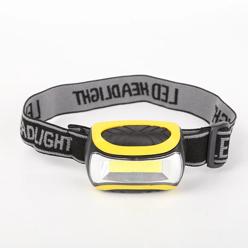

Daily Life Waterproof COB LED Mini Yellow Headlight Fishing Camping Riding Outdoor Lighting Environmental Protection Headlights