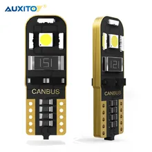 2 LED CANBUS T10 W5W, sans erreur 2825, clignotant, ampoule, marqueur latéral, pour BMW E46 E90 F30 E60 3 série X5