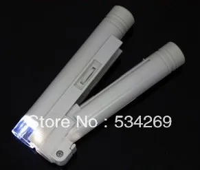 

LED 100X Illuminated Handheld Magnifier Microscope Loupe