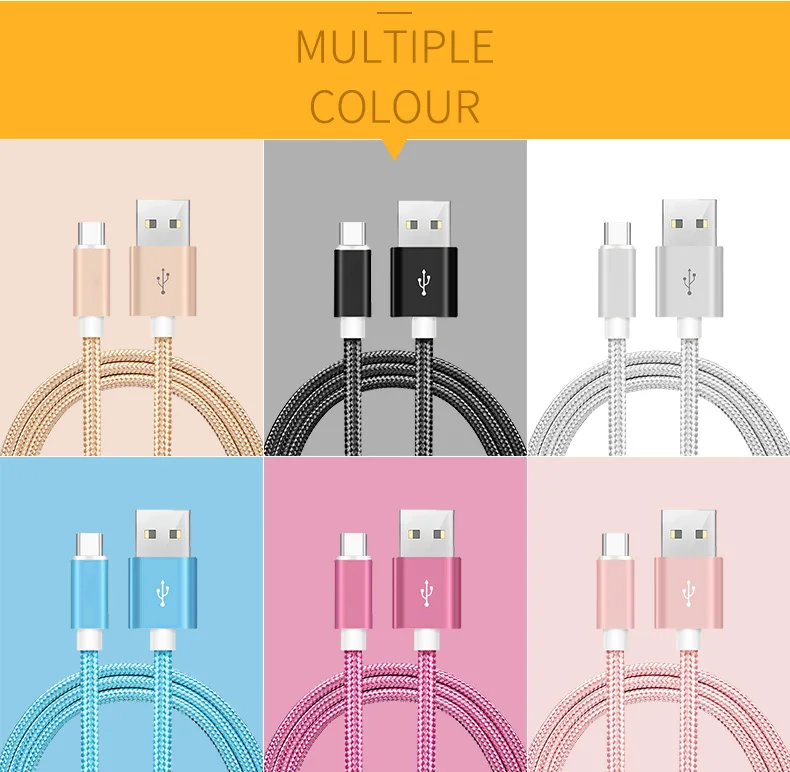 Кабель Micro USB HANNORD 2 А кабель для быстрой зарядки и передачи данных