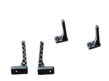 RC MINI 4WD Tamiya 2mm carbon fibre The top rail Self made Parts 4 pcs 1