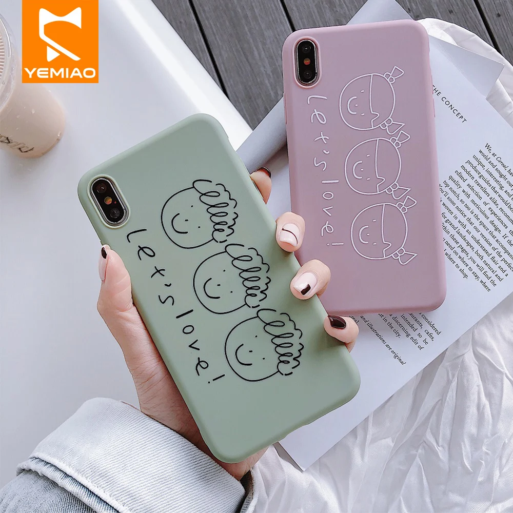 

Simple line face frosted Case for Vivo X9 s Plus X20 X21 X23 X27 Y66 Y83 Y85 V9 Y71 Y93 Y97 V11i Z3 Y95 U1 S1 Y3 Z5X Cover Cases