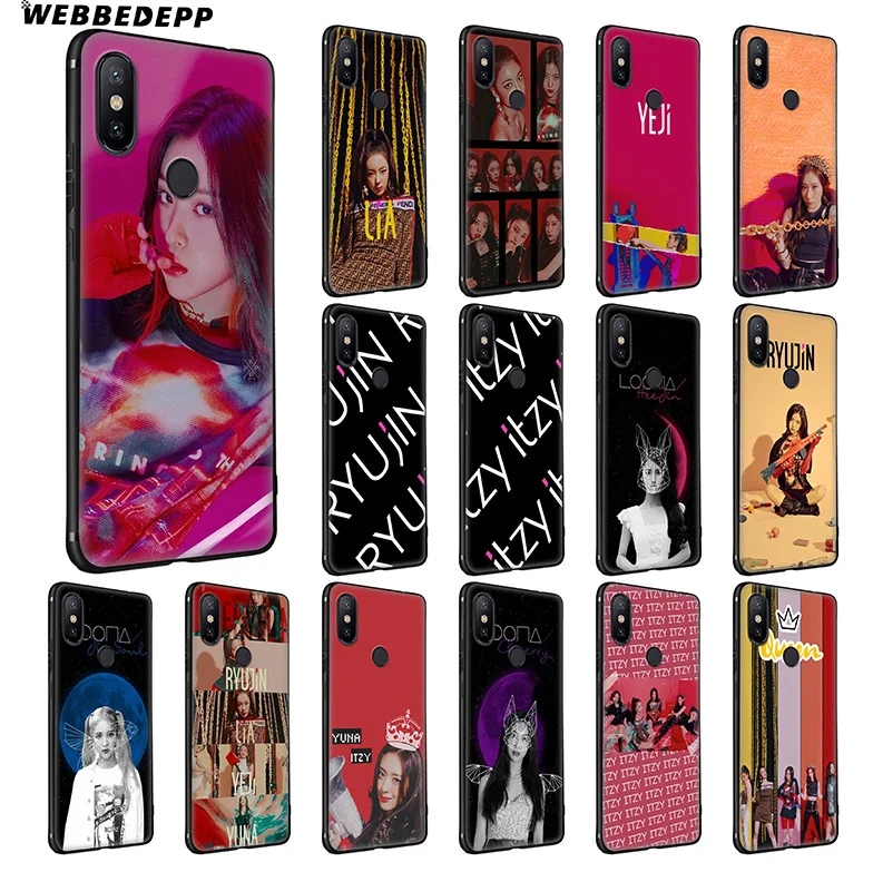 WEBBEDEPP ITZY K Pop Bands мягкий силиконовый чехол для Xiaomi Redmi Note 7 6 6A 5 4 4X 4A S2 Plus Pro Lite Go |