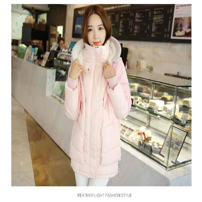 pink Outillage Parkatt115 Femmes red Grands En Hiver Mince Section Black Femme Chantiers À Longue Nouvelle Mode Coton Rembourré Épais Capuchon De Veste tQrCsBdhxo