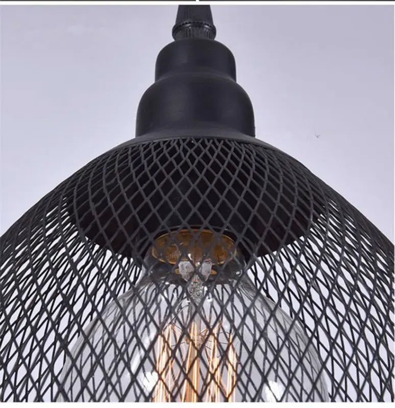 Подвесной светильник Винтажный Железный промышленный Лофт подвесной светильник Ретро Бар Кафе спальня ресторан американский кантри стиль подвесной светильник