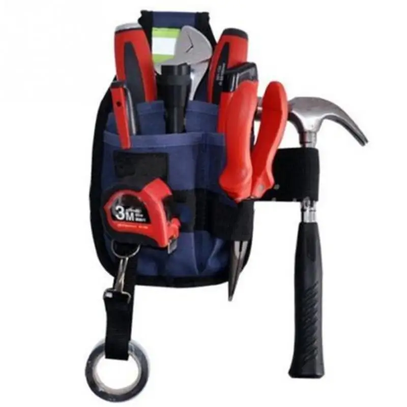 3-Pocket Professional Electrician Tool Belt Utility Pouch Work w/Tape Buckle Conveniet Bag for Your Good Choice |