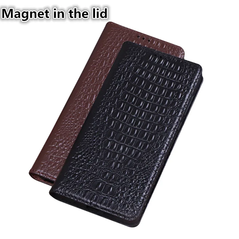 

QH01 Genuine leather magnet phone case for LG G7 ThinQ(6.1') case for LG G7 ThinQ flip case with kickstand free shipping