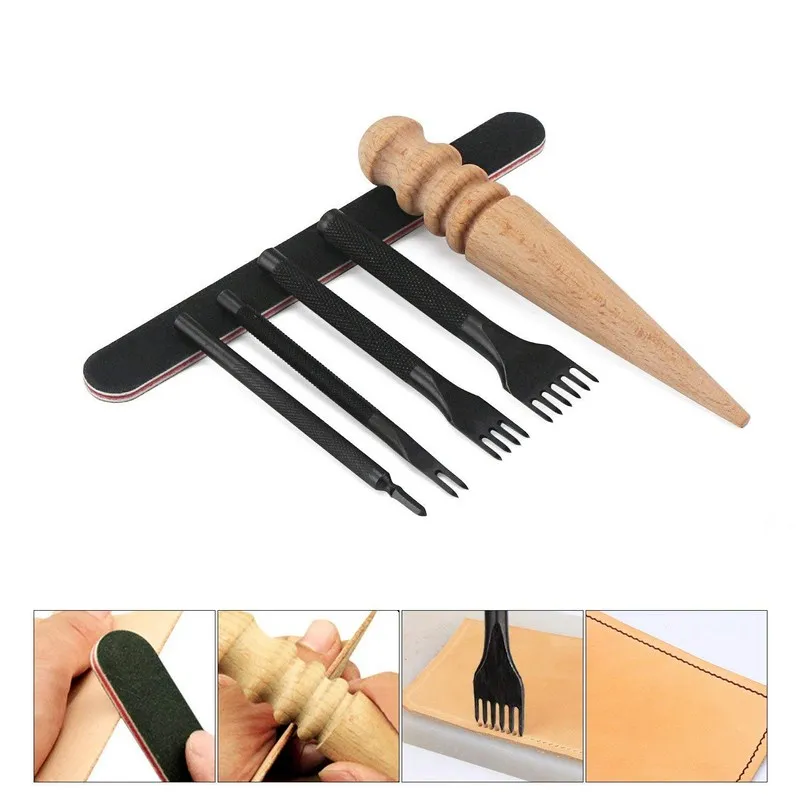 leather tools set (6)