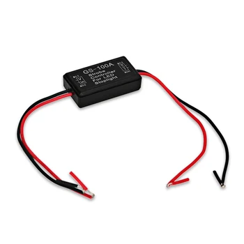 

GS-100A Car Motorcycle Flash Strobe Controller Flasher Module for Led Stop Light Flashing Back Rear Brake Light Lamp12-24V