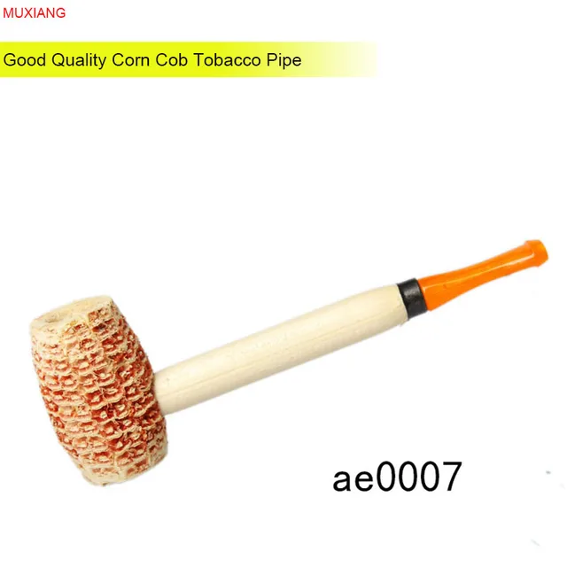Buy MUXIANG 5 Pcs/lot Corn Cob Tobacco Pipe Food