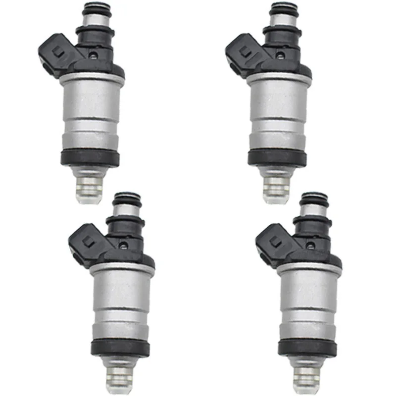 4PCS 06164 P0A 000 Fuel Injectors For Honda Accord Prelude 2.0 2.2 1986