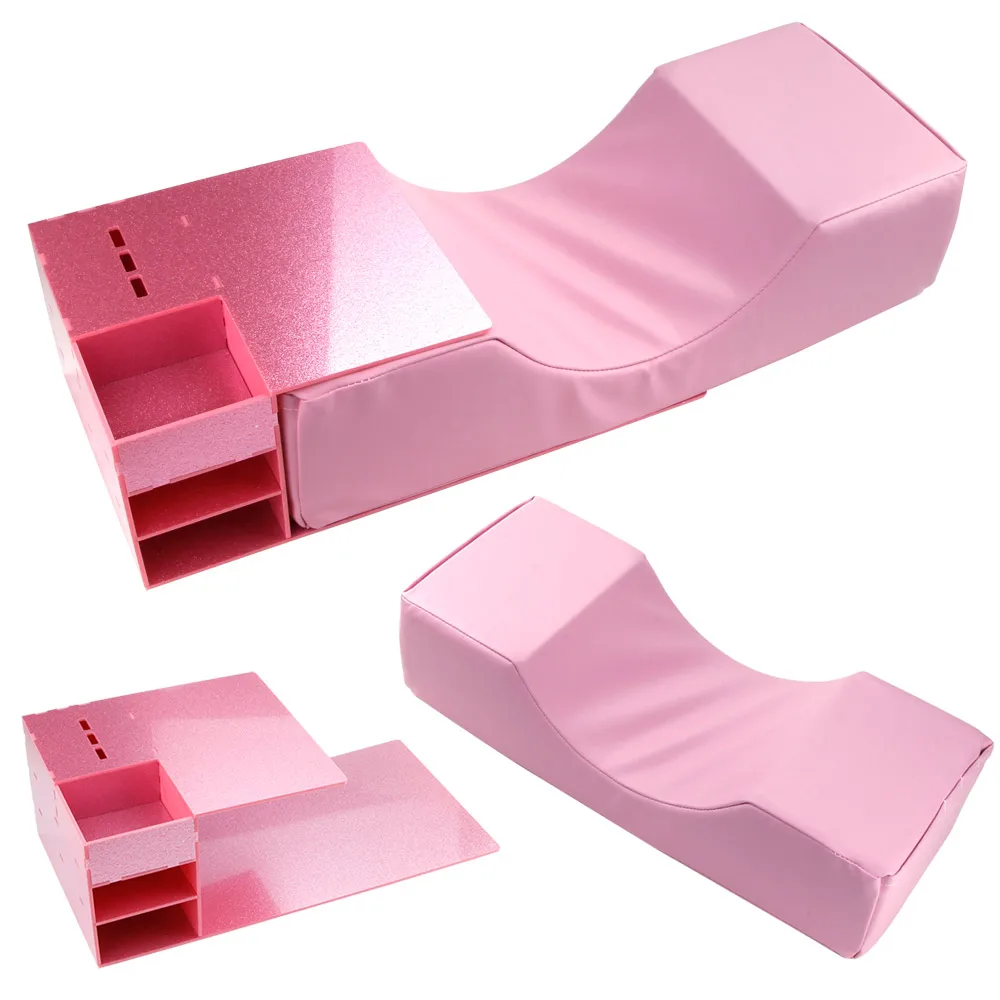 

Lash Pillow for Grafting Eyelash Curve Memory Foam Lash Pillow Support Protection Neck Beauty Salon Use Makeup Tools Ergonomic