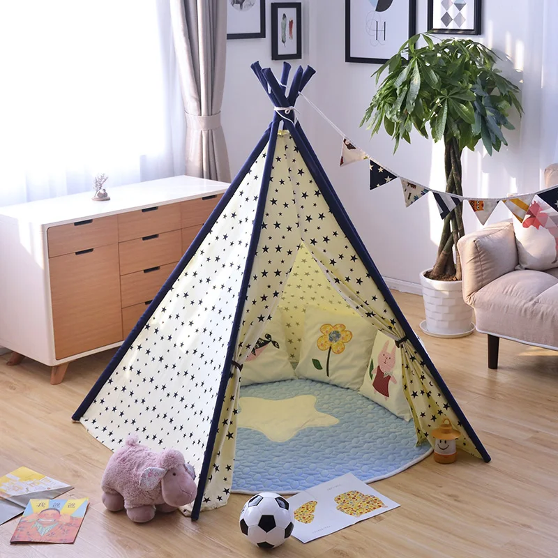 Ins Kids Baby Photo Prop font b Toy b font Play Tent House Fashion Baby Room