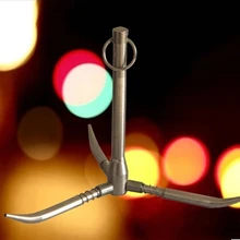 Нержавеющая Cs Дельта-якорь якорь для лодок складной якорь нож рыболовные снасти поставки уличные продукты