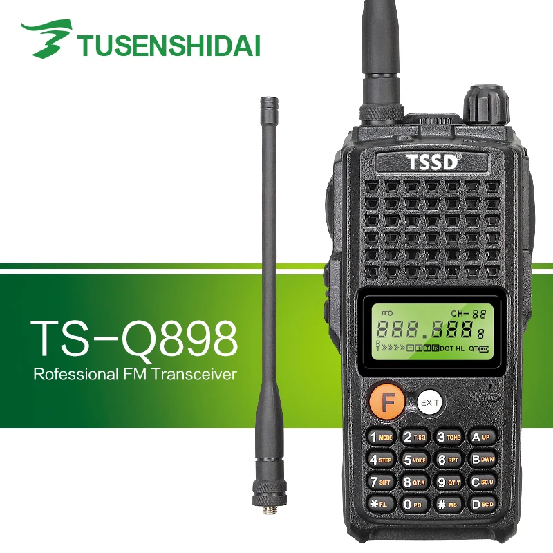 

High Quality TSSD 10W UHF Mono Band Handheld Amateur Two Way Radio TS-Q898