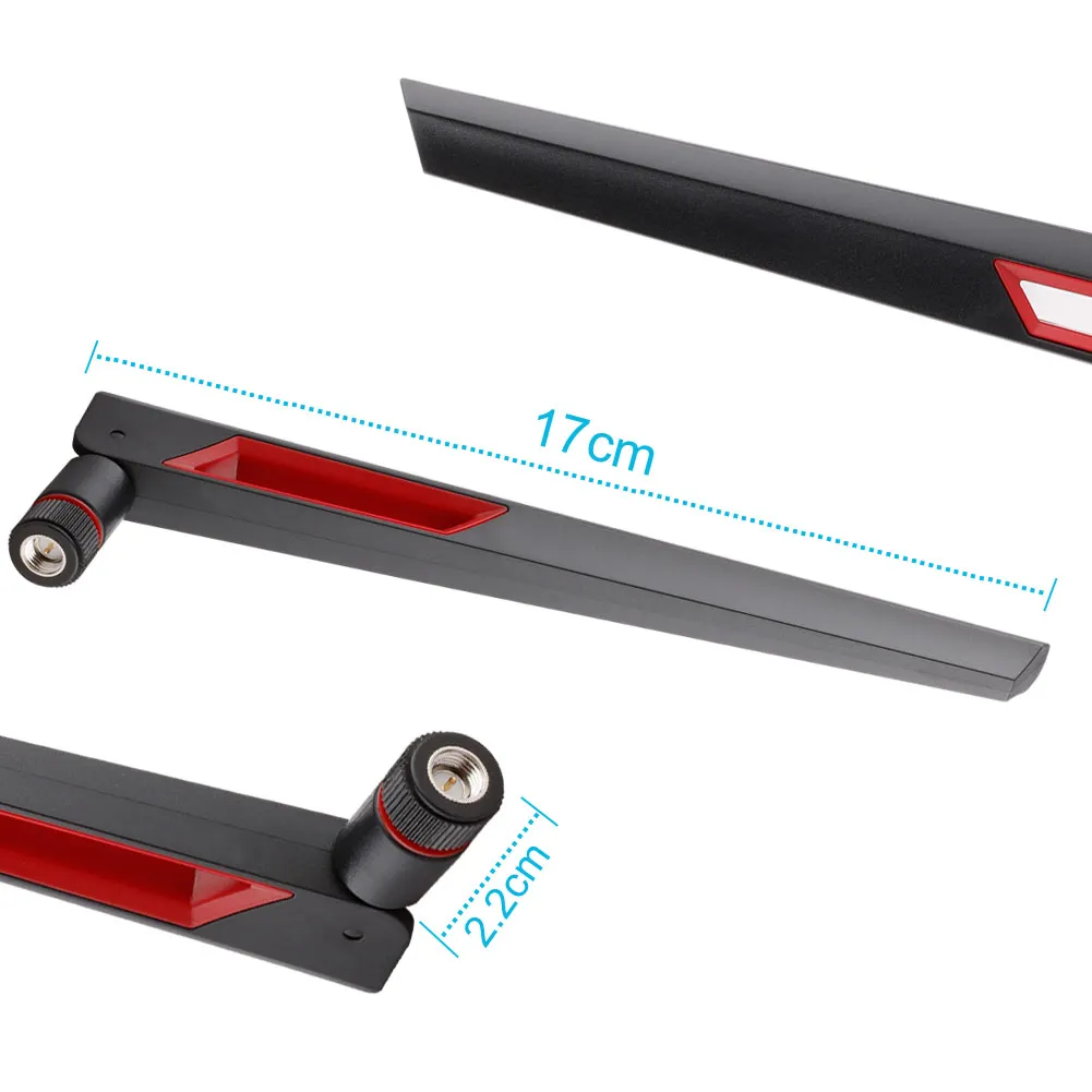 1PC 2 4G 5 8G LTE Dual Band 12DBI SMA Male RP SMA Male Connector Antenna 3