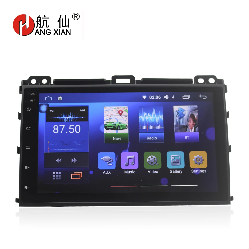 Free shipping 9 font b car b font font b radio b font for Toyota Prado