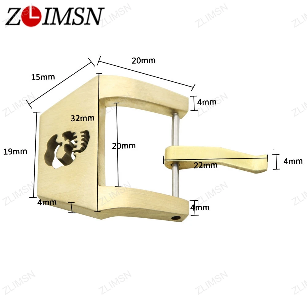 Наручные часы zlimsn Пряжка из нержавеющей стали матовый череп пряжки для часов Соединитель 24 26 мм ремешок для часов застежка K55