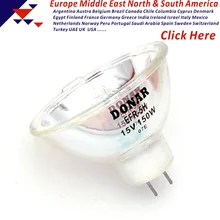 DN-29220 EFR-5H EFR-5 EFR/5 JCR 15 V 150 W 15V150W JCR15V150W/H5 64620 6423 галогенная лампа Микроскоп эндоскопическая источник света лампа
