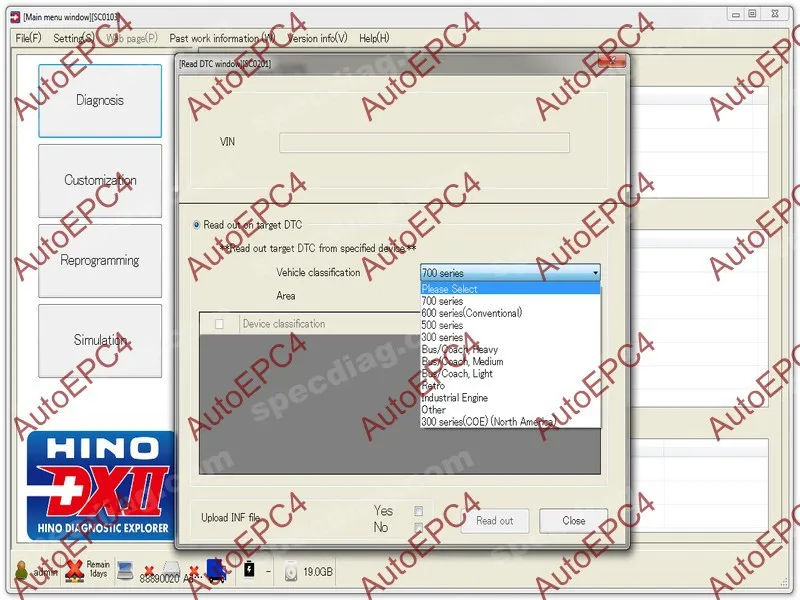 Hino DX2 - Diagnostic eXplorer 1.1.16.10+Database+Activator